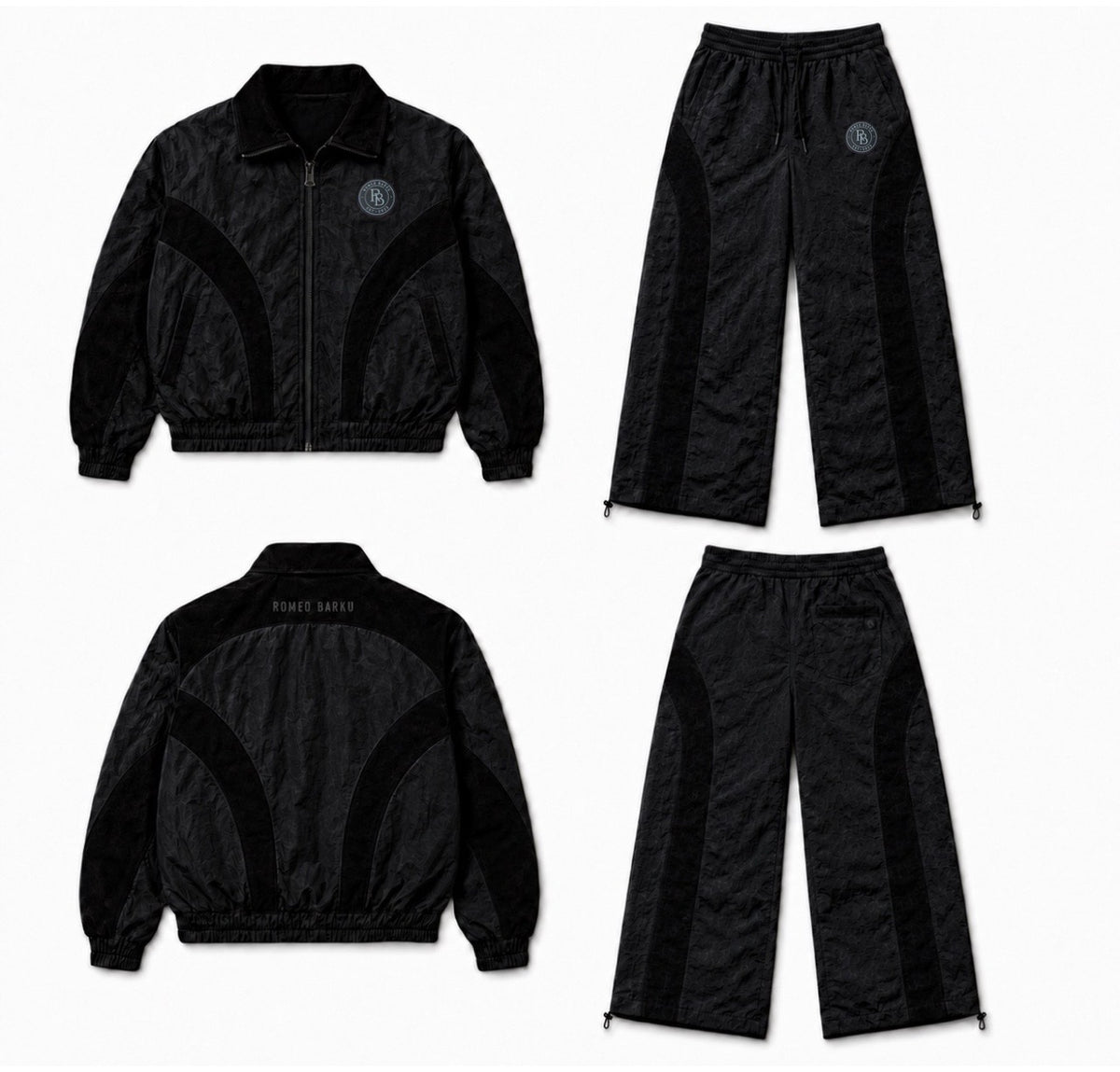 ROMEO BARKU RETRO RACING WINDBREAKER SET — PREORDER(long pants)