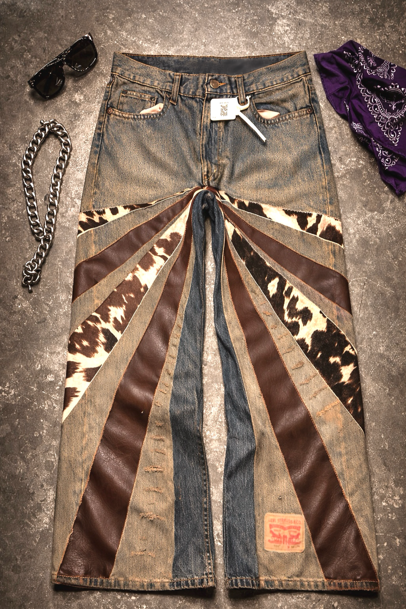 Barku split denim