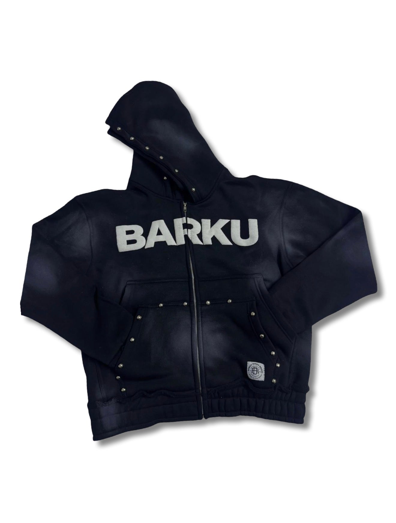 BARKU Double Hood Stud Hoodie