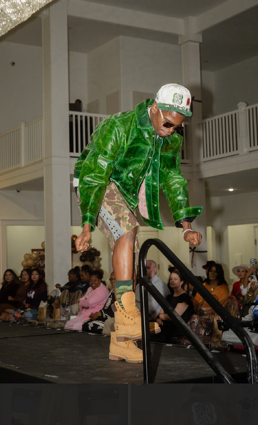 Money Mitch 💰 Real leather jacket hand crafted  image 0