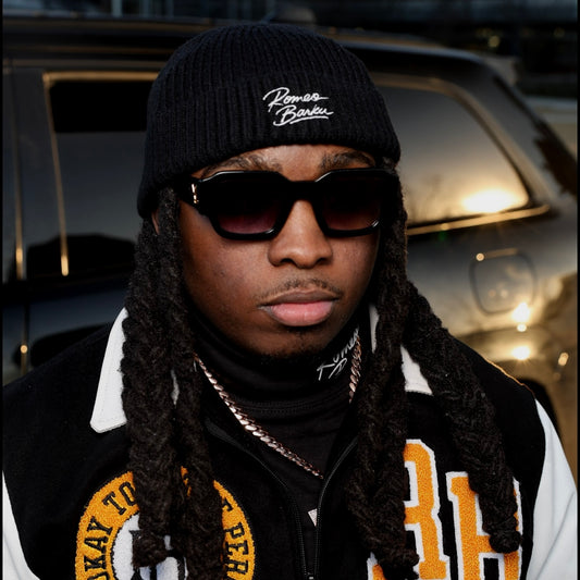 Romeo Barku Signature Knit Beanie image 0